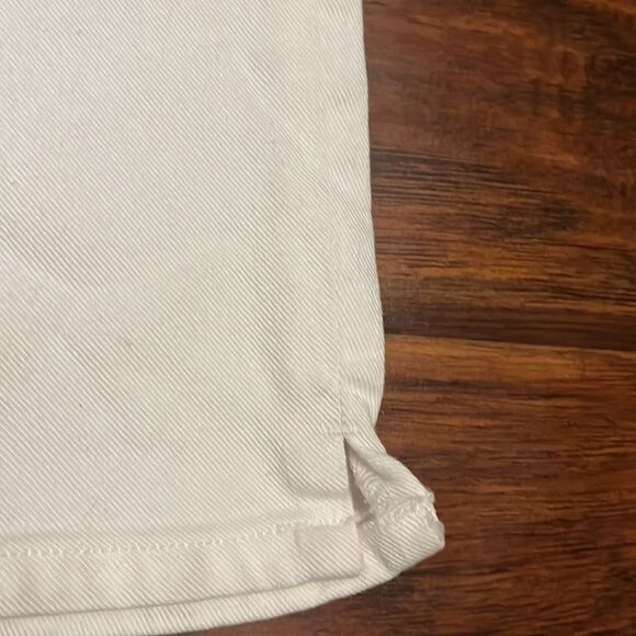 Citizens Of Humanity White Racer Lowrise Skinny Crop Jeans Summer Resort - Picture 12 of 14